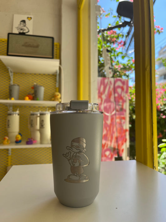 Perma Pure Grey Coffee Thermos